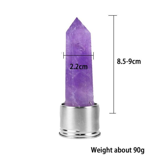 

natural quartz gemstone glass water bottle direct drinking glass cup crystal stone obelisk healing wand bottle accesso sqcspa