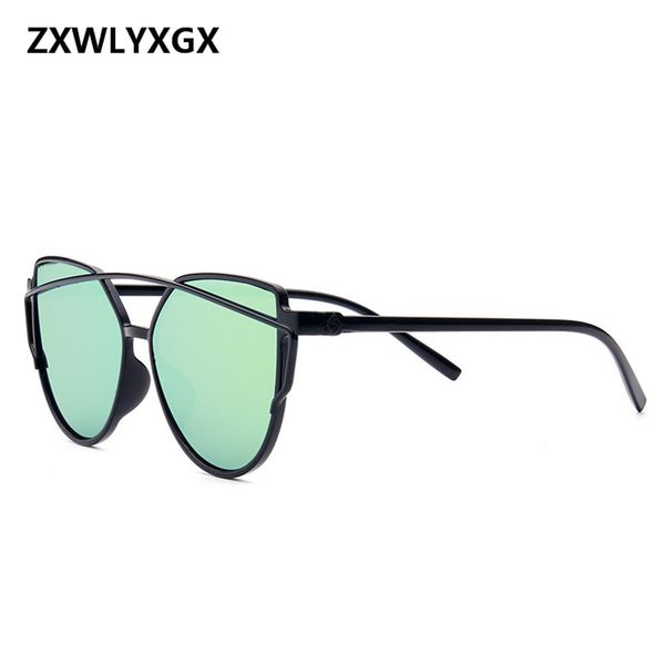

retro women's trendy zxwlyxgx colorful 2020 cat eye sunglasses oculos de sol masculino