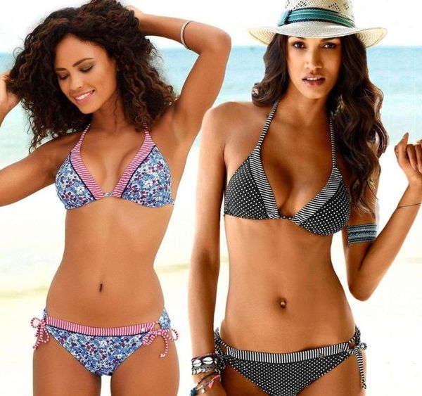 

retro bikini women swimwear bikinis for women beachwear swimming biquini swimsuit female swim suit push up bikini, White;black