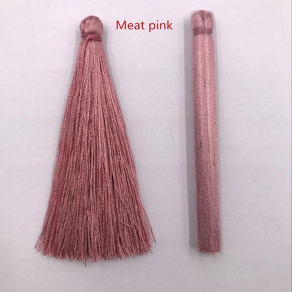 

20pc 6.5cm mini rayon thread fabric tassel diy pendant jewelry bracelet key making fringe trim craft tassels sewing accessories h jllrtn