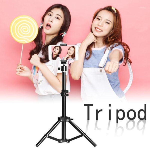 

adjustable tripod stand mount holder clip for live for youtube camera phone holder bracket phone camera ring light stands1