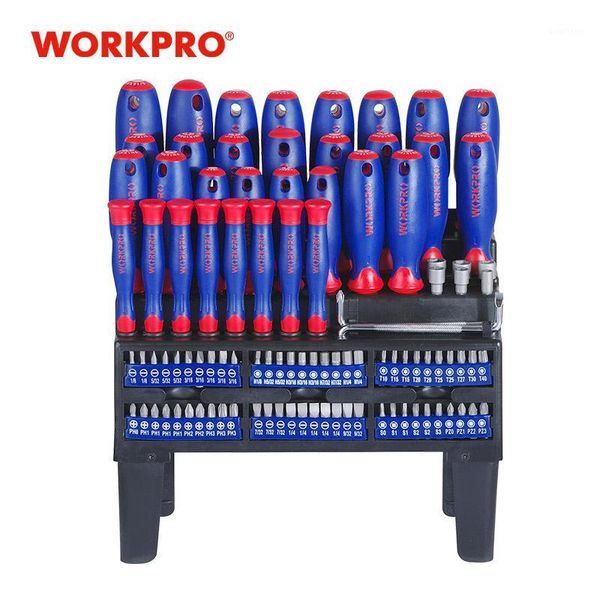 

workpro 100pc schroevendraaier set home repair tool multi bits set precision screwdrivers for telefoon screw driver1