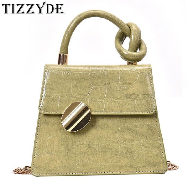 

2020 fashion white female square bag quality pu leather women bag crocodile mini tote lock shoulder messenger bags zjy036