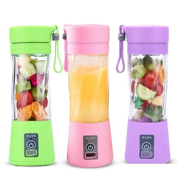 

portable usb electric fruit juicer handheld vegetable juice maker blender rechargeable mini juice making cup with charging cable bh1741 l0b