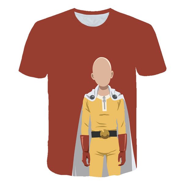 

one punch man hoodies anime one-punch man 3d cartoon men genos saitama cosplay summer 3d print shirts hippie funny comics men clothing