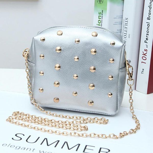 

women shoulder handbag pu leather crossbody bag designer vintage women mini chain messenger bag