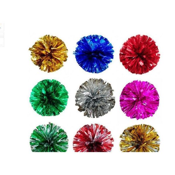 

christmas party pom poms cheerleading 50g cheering pompom metallic pom pom cheerleading products many colo sqcsxv bbgargden