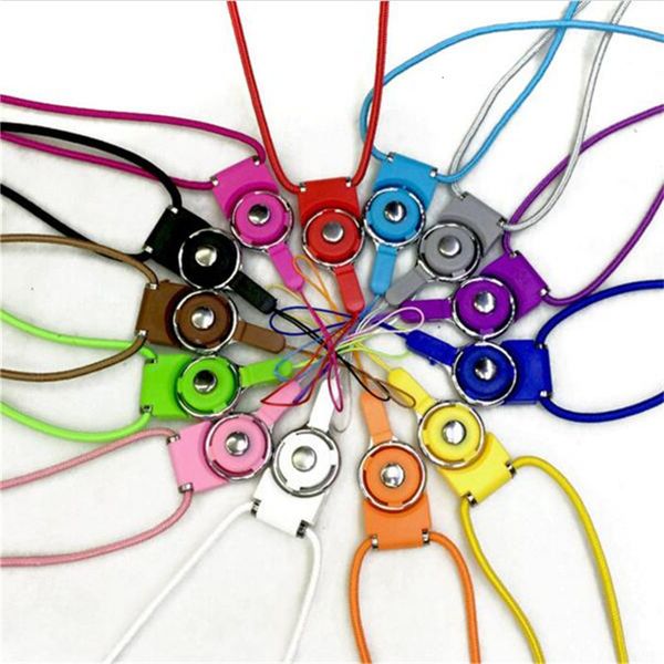 

universal detachable lanyard fashion rotatable cell phone neck strap colorful hanging rope for smartphone id card