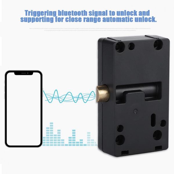 

bluetooth smart door lock cabinet drawer keyless wireless bluetooth integrated security electronic door lock