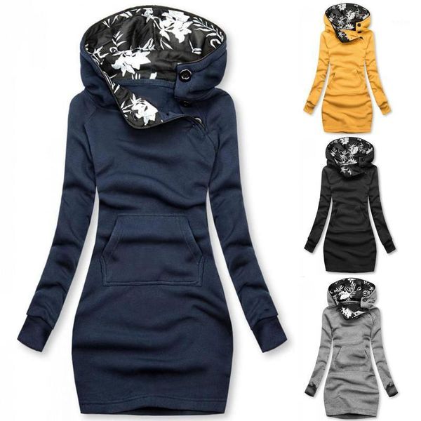 

women fashion plaid print jacket zipper pocket sweatshirt long sleeve coat casual solid color drawstring hoodie pullover#bl51, Black;brown