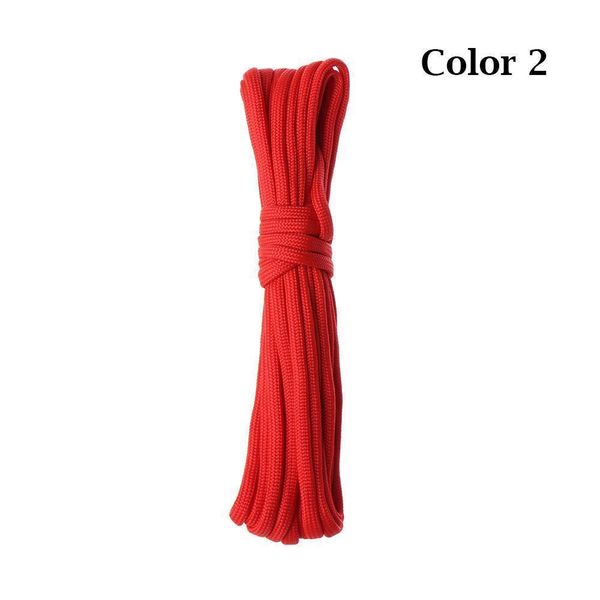 

5 meter paracord lanyard tent ropes diameter 4mm cord rope survival kit parachute cord hiking camping equipment outdoor tool h bbysdw