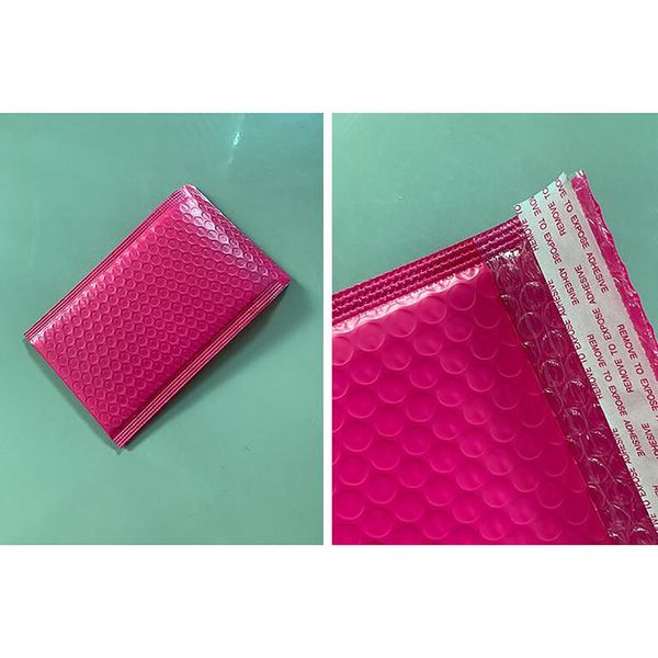 

100pcs bubble mailers padded envelopes pearl film gift present mail envelope bag for book magazine lined mailer self seal pink h bbyqsx