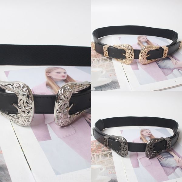 

ueon rhinestone style glass crystal bling belt with fashion colorful western diamond-studded trim removablebelts for women, Black;brown