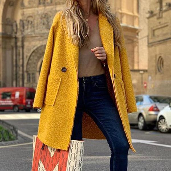 

2019 autumn winter women jacket lady womens warm faux splice zipper coat jacket outerwear elegant overcoat #9241, Black;brown