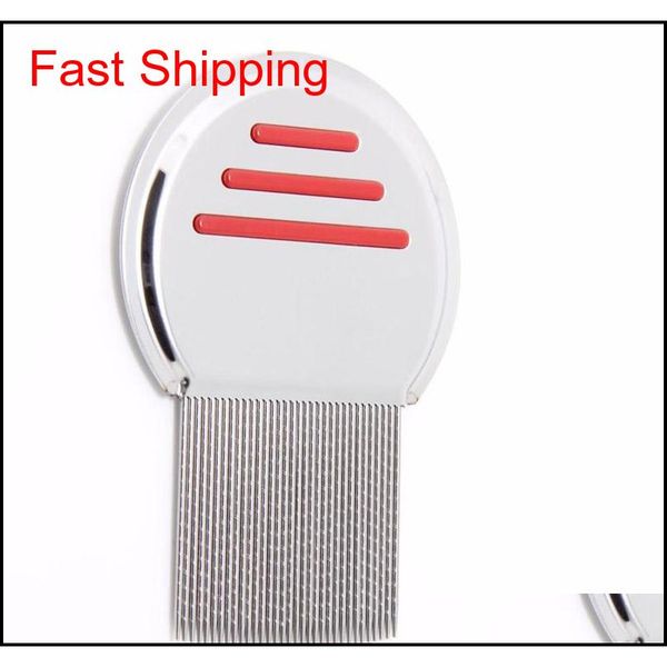 

terminator lice comb nit kids hair rid headlice superdensity stainless steel metal teeth remove nits br qylzdq lipper