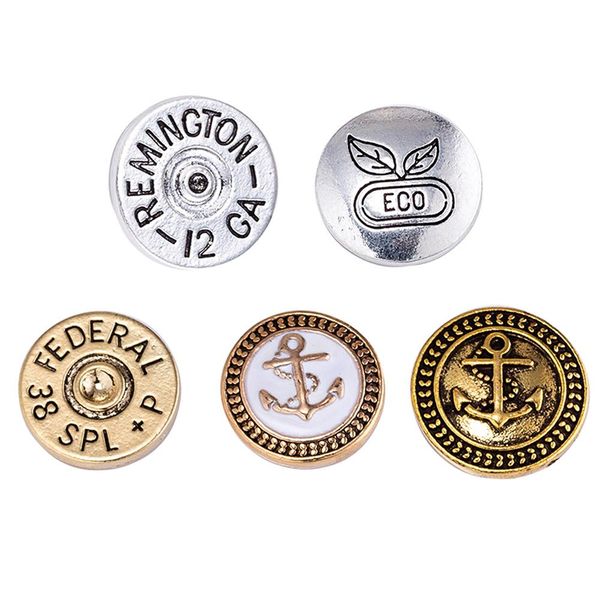 

snap кнопка 18 мм металлические защелки для защелок браслеты подходят имбирные защелки ювелирные изделия кристалл panda snap tz9120 sqcdyn h, Black