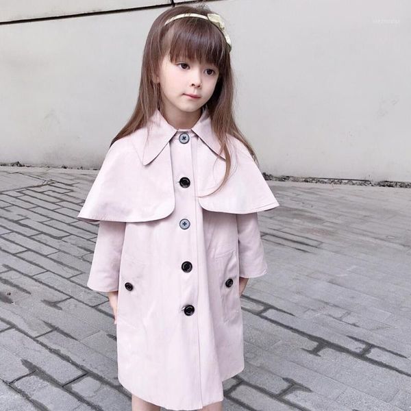 

autumn girls outwear kids pink khaki outwear coat1, Blue;gray