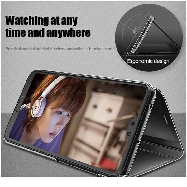 

samsunga21s case galaxya21s case smart mirror stand case for samsung galaxy a21s 2020 sm-a217f/ds 6.5'' stand coqu jllesc