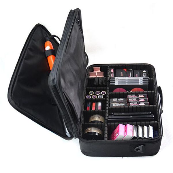 

cosmetic bags & cases professional makeup bag women case lady quality oxford female korean make up box girl large capacity travel wash