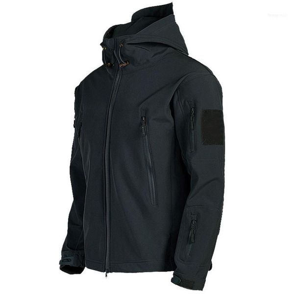 

new tactical jacket soft shell v5men waterproof windproof soft shell windbreaker army coats11, Black;brown