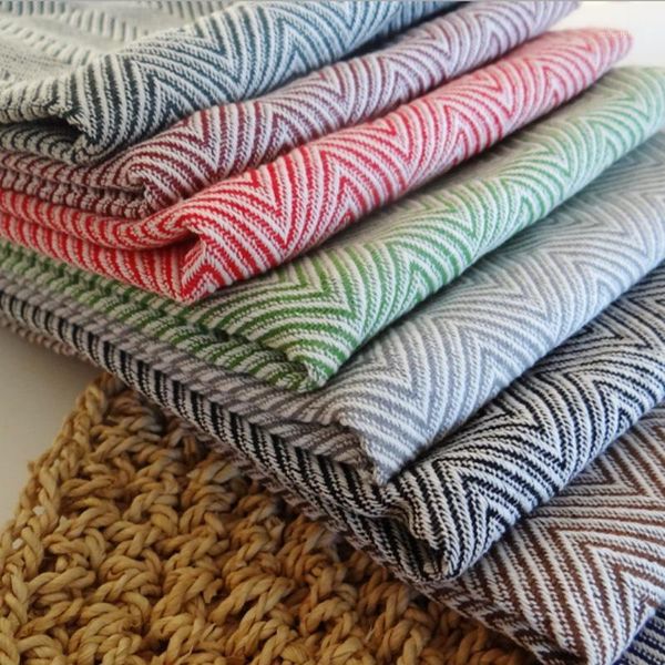 

hand-made tassel napkin cotton yarn dyed dish towel towel dishtowel kitchen cleaning cloth multi1