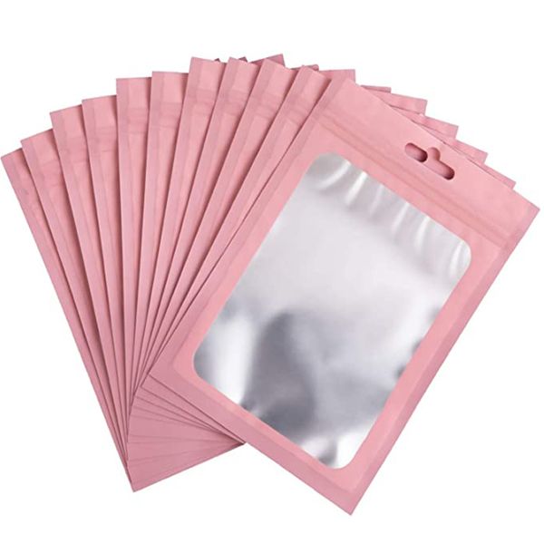 

fast shipping resealable mylar ziplock bags with aluminum foil pouch smell proof bag for food storage self sealing storage supplies d1802