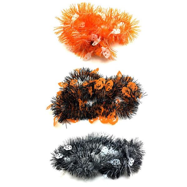 

хэллоуин украшения мишура черно-белый призрак мишура для хэллоуина украшения для вечеринок детские взрослые поставки asd122 wmtuzk