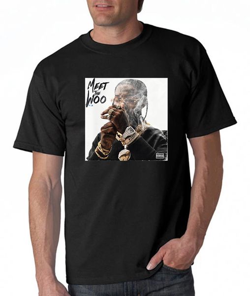 

sport pop smoke - meet the woo album cover - black t-shirt