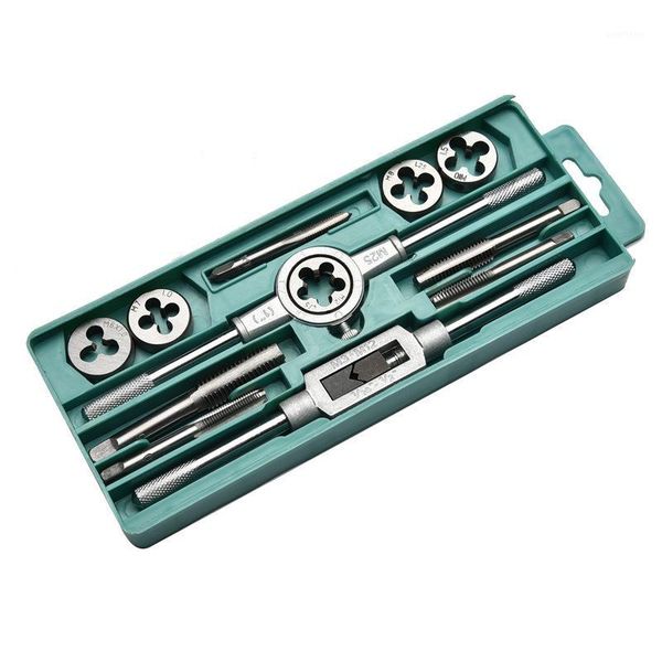 

onnfang tap and die set metric thread tap and dies adjustable wrench 7/12/20pcs thread tools dies holder hrc1