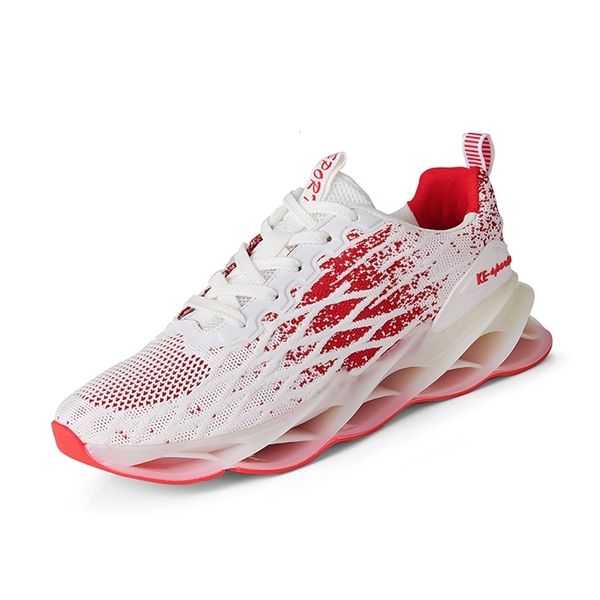 

popular style men's sneakers black white blade running shoes for men breathable mesh sports man shoes outdoor jogging fitness 42