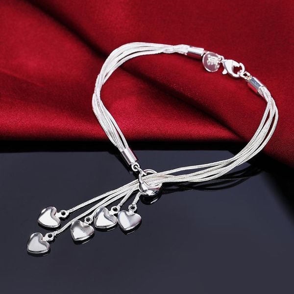 

silver color exquisite sandy beads bracelet fashion charm wedding simple models cute women lady birthday gift h084 h bbymqq, Black