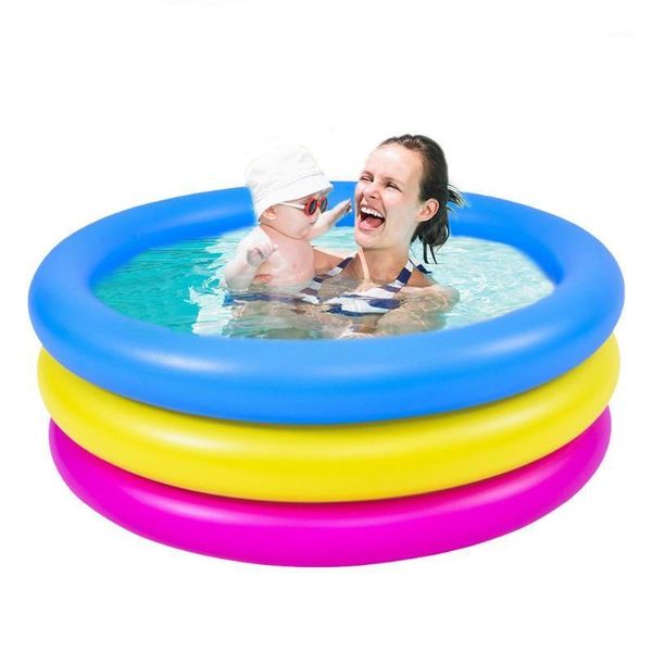 

pool & accessories inflatable swimming kid blow up thickened 3-ring outdoors have fun piscina1