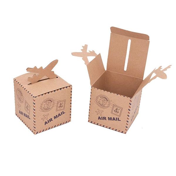 

wedding shower birthday style paper diy package air boxes party favor candy kraft baby vintage gift mini chocolate mail box bbyeke