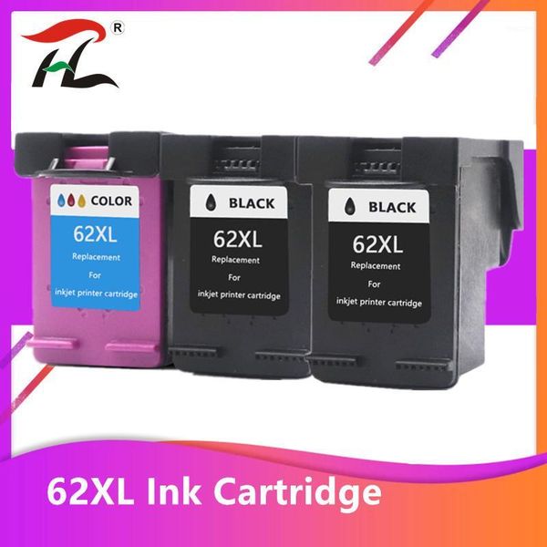 

3pack ink cartridge 62xl compatible for 62 xl for 62 envy 5540 5640 7640 5646 5541 5740 5742 5745 200 250 printer1