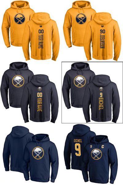 

buffalo sabres pullover hoodie 47 zach bogosian 68 victor olofsson 62 brandon montour carter hutton casey mittelstadt hockey hoodie custom, Red