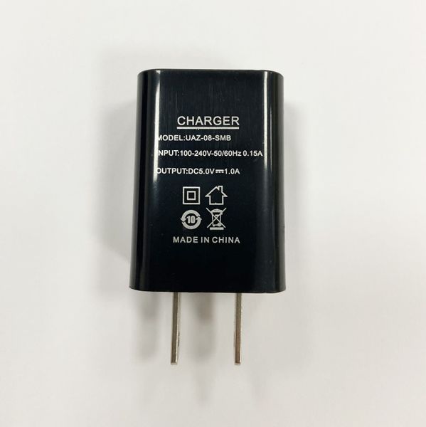 Universeller EU USA FLAT CUBIC Mini-USB-Wandadapterstecker Home Travel Charger Power 1A 5V für mobiles Smartphone und Zigarre