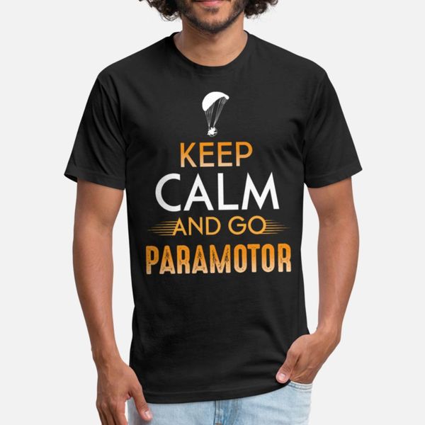 

powered paragliding - keep calm paramotor designers graphic t shirt customized popular custom tracksuit hoodie sweatshirt