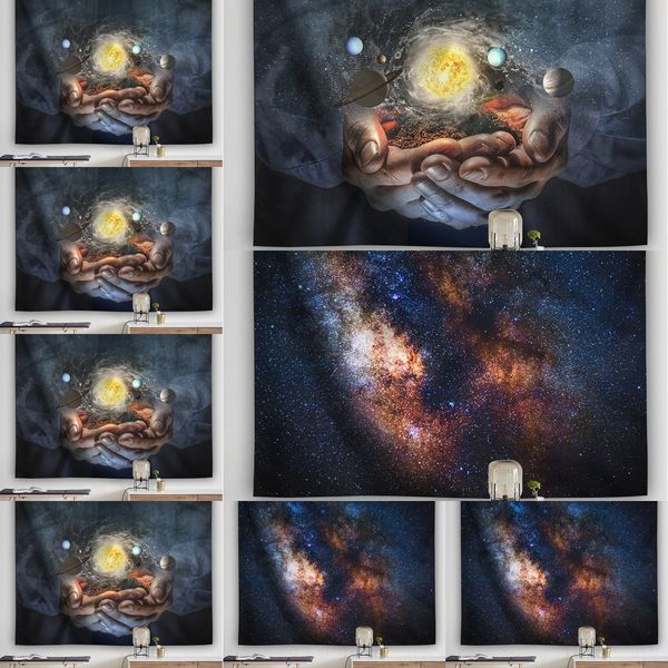 

enu3 macrame mirror handmade tapestry makeup mirror bedroom espejos home lighted blanket compact decorativos wall decorations b&b mirrors y2