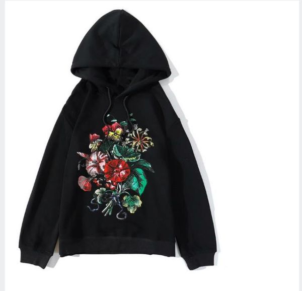 

autumn hoodies men women hoodie long sleeve sweatshirt mens clothing, Black