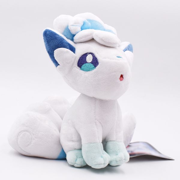 

20cm doll alola vulpix plush toy cute animal stuffed dolls alola vulpix plush doll children christmas gift