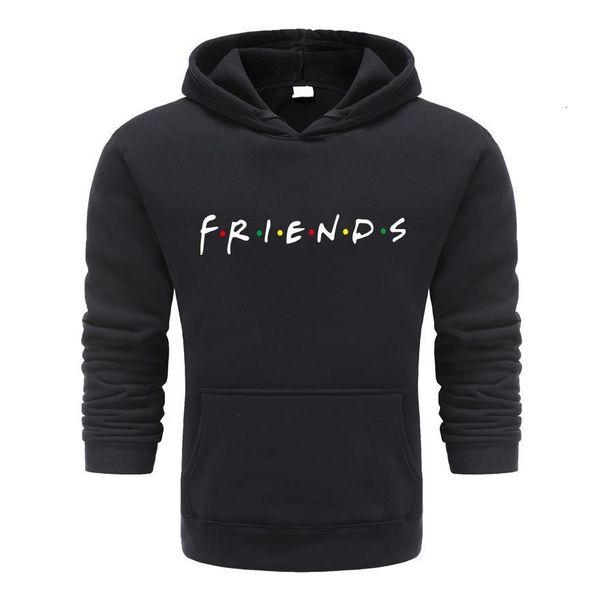 

2021 autumn and winter friends of tv show sign of light alphabet clothing for a couple of boys male men and womenautumn, Black