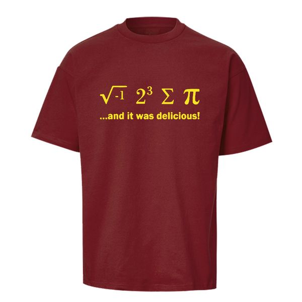 

new men cotton short sleeve i 8 sum pi and it was delicious ate pie geek sci-fi nerd gift idea t-shirts t shirts, White;black