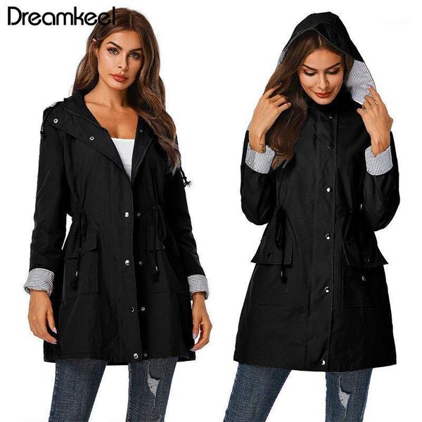 

women's jackets 2021 fashion winter autumn women long jacket female casual pink coat bomber basic outerwear loose wind coats y1, Black;brown