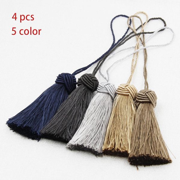 

4pc bag tassel hanging rope tassel for sewing clothing curtain fringe home decoration craft room accessories hanging ball diy h qylkqo