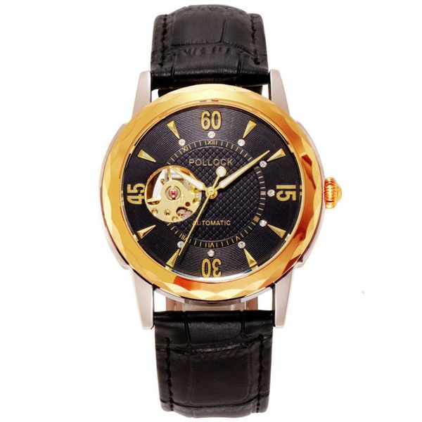 

automatic business watch men's mechanical belt watchnl74, Slivery;brown