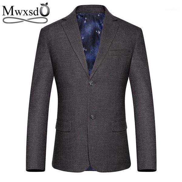 

mwxsd brand autumn men casual business blazer suit jacket men's fashion slim fit solid blazer jacket male1, White;black