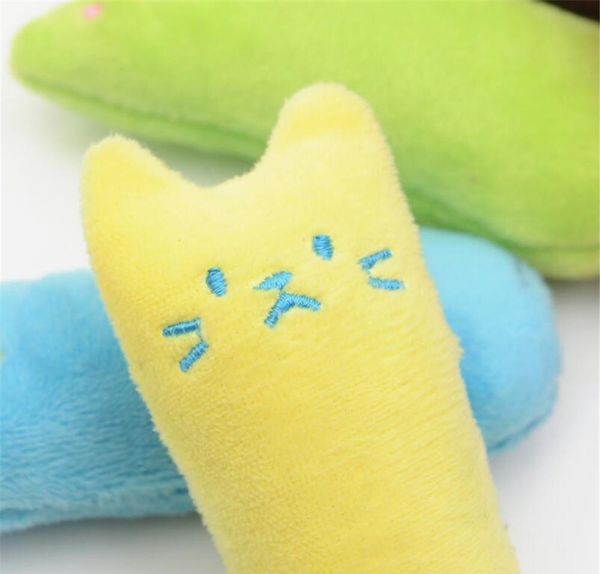 

новые домашние зубы шлифовальные catnip toys смешные интерактивные плюшевые кошка игрушка домашнее животное котенок жевать вокальные игрушки