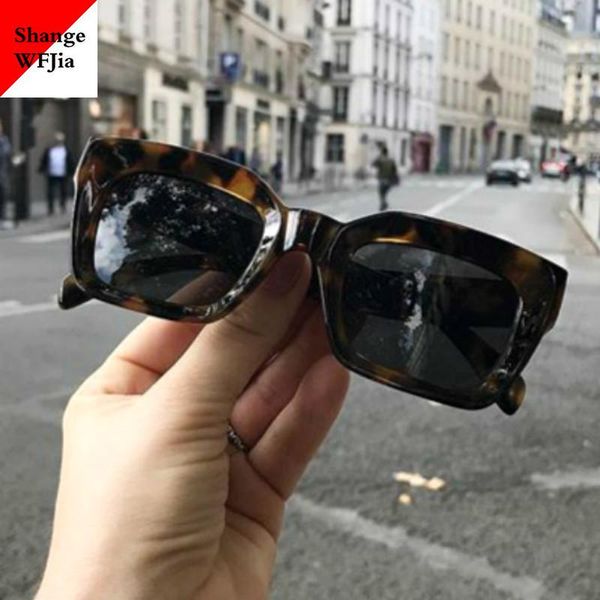 

sunglasses square 2021 men women clear colorful frame sun glasses for lady shades uv400 sunglass luxury vintage womens glasse, White;black