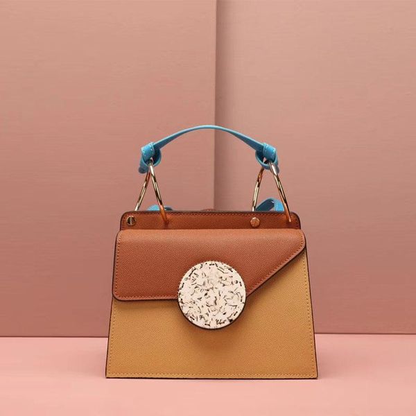 

backpacks crossbody bag small crowd light luxury korean style organ color matching square