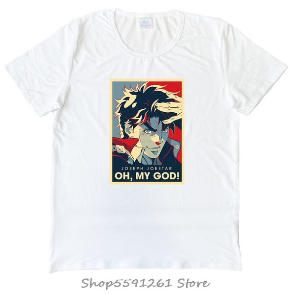 

jojo bizarre adventure vintage joestar joseph oh my god letter for plus size casual modal cool sweatshirt sweatshirt hoodie men t shirt